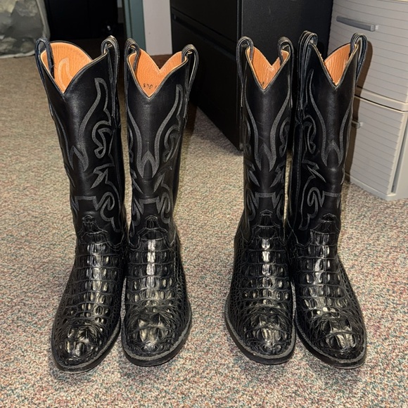 J.B Hill Alligator Hornback Boots - Picture 7 of 7